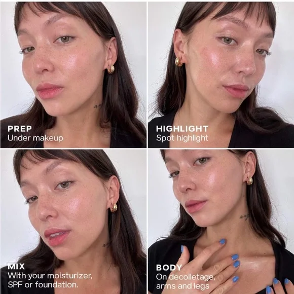 SAIE Glowy Super Gel in Star Glow Deluxe Mini 5 mL - Picture 8 of 15